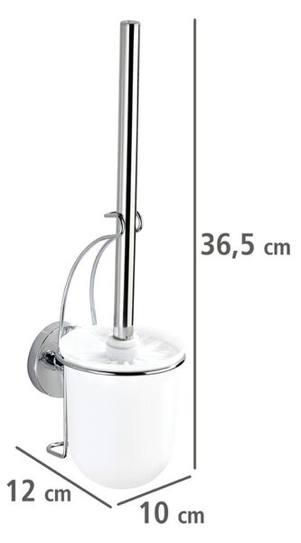 Samodržící toaletní kartáč Wenko Vacuum-Loc, nosnost až 33 kg