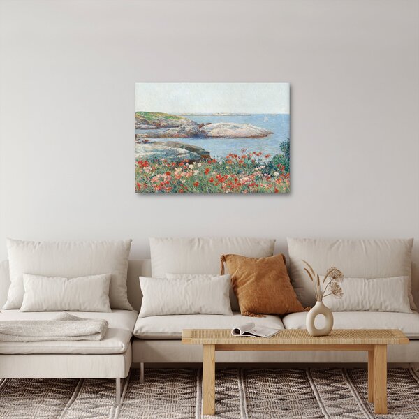 Obraz - Childe Hassam, Poppies, Isles of Shoals, reprodukce (70x50 cm)
