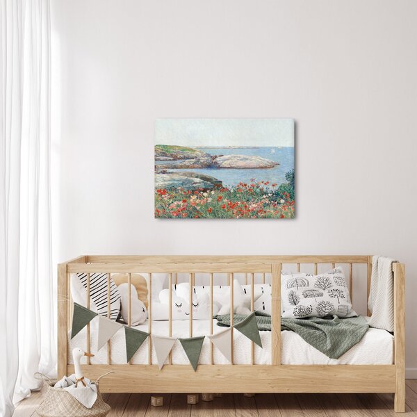 Obraz - Childe Hassam, Poppies, Isles of Shoals, reprodukce (70x50 cm)