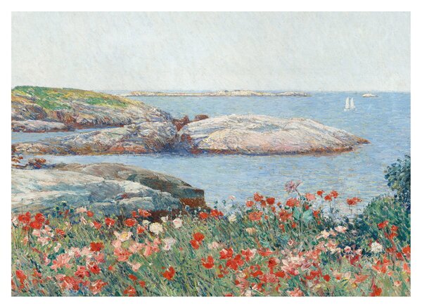 Obraz - Childe Hassam, Poppies, Isles of Shoals, reprodukce (70x50 cm)