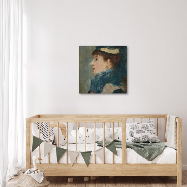Obraz - Edouard Manet, Portrait of a Lady, reprodukce (30x30 cm)