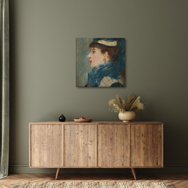 Obraz - Edouard Manet, Portrait of a Lady, reprodukce (30x30 cm)