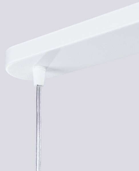 Sollux SL.1693 - Lustr na lanku LIRO 3xGU10/10W/230V bílá