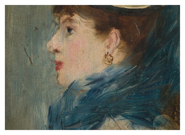 Obraz - Edouard Manet, Portrait of a Lady, reprodukce (70x50 cm)
