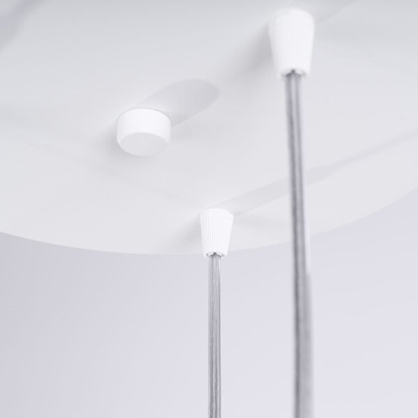 Sollux SL.1694 - Lustr na lanku LIRO 3xGU10/10W/230V bílá