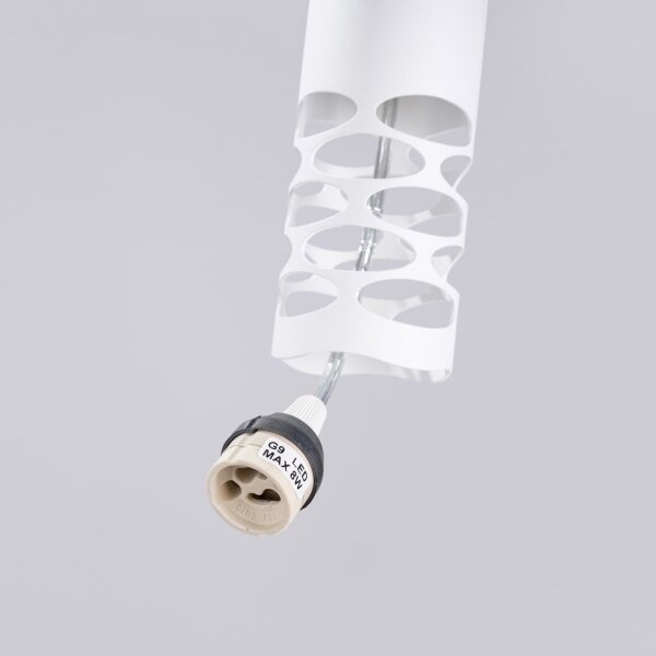 Sollux SL.1693 - Lustr na lanku LIRO 3xGU10/10W/230V bílá
