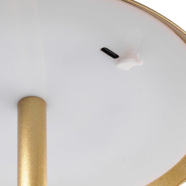 LED bezdrátová stolní lampa MODJO se stmívačem Kov Zlatá