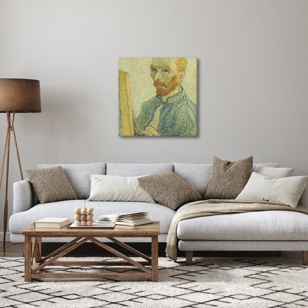 Obraz - Portrait of Vincent van Gogh, reprodukce (30x30 cm)