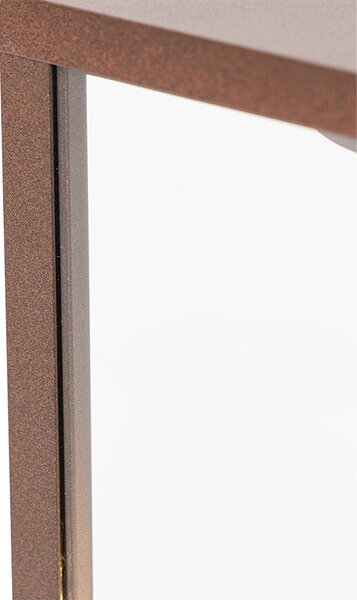 Průmyslové stojací venkovní svítidlo rezavě hnědá 40 cm IP44 - Charlois