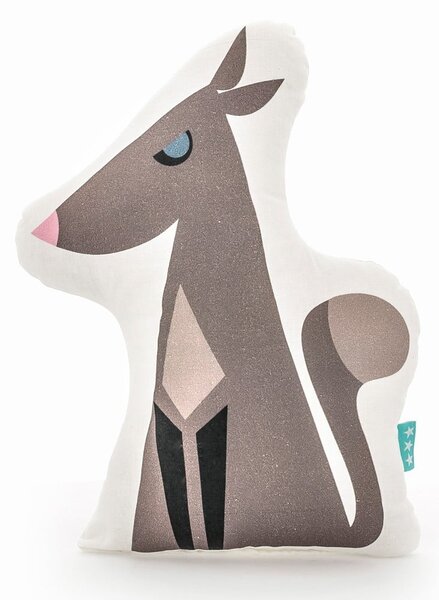 Bavlněný polštářek Mr. Fox Wolfie, 40 x 30 cm