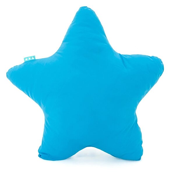 Tyrkysový bavlněný polštářek Happy Friday Basic Estrella Turquoise, 50 x 50 cm