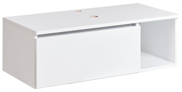 Nástěnná skříňka pod umyvadlo RUPANCO 80 cm Bílá