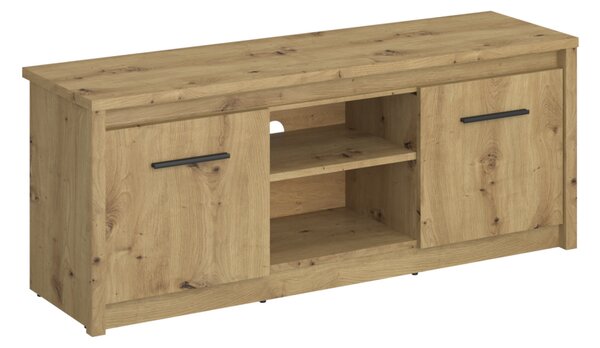 KONDELA TV stolek 2D/125, dub artisan, AIRON