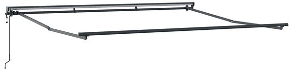Rám markýzy Žlutá a bílá 350 x 250 cm 3330216