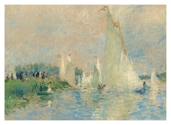 Obraz - Auguste Renoir, Regatta at Argenteuil, reprodukce (70x50 cm)