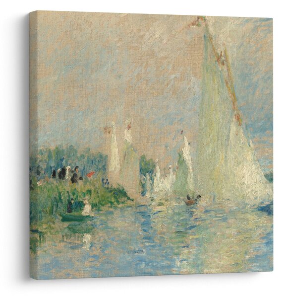 Obraz - Auguste Renoir, Regatta at Argenteuil, reprodukce (30x30 cm)