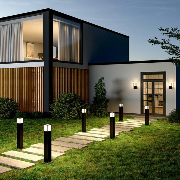Deko-Light stojací svítidlo - Facado II hranaté opal 650mm, 1x max 20 W, E27, šedá 730495