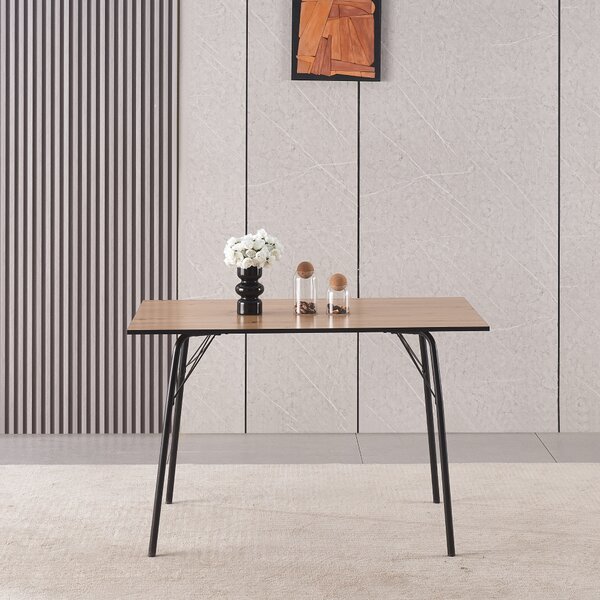 Vikio Jídelní stůl dub artisan černá 120x75 TJS100DA120