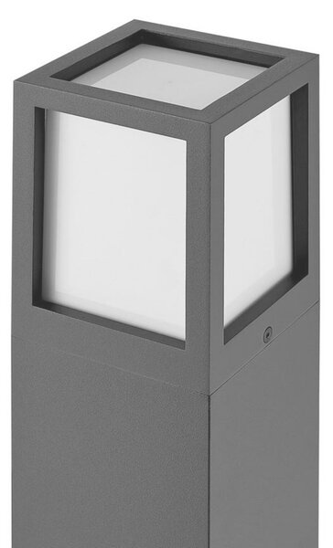 Deko-Light stojací svítidlo - Facado II hranaté opal 650mm, 1x max 20 W, E27, šedá 730495
