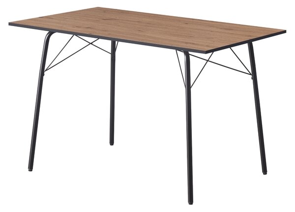 Vikio Jídelní stůl dub artisan černá 120x75 TJS100DA120
