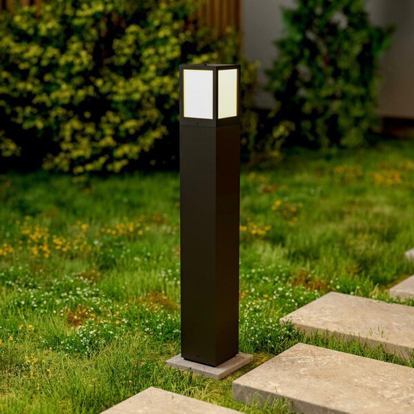 Deko-Light stojací svítidlo - Facado II hranaté opal 650mm, 1x max 20 W, E27, šedá 730495