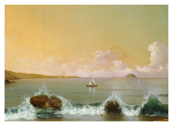 Obraz - Martin Johnson Heade, Rio de Janeiro Bay, reprodukce (70x50 cm)