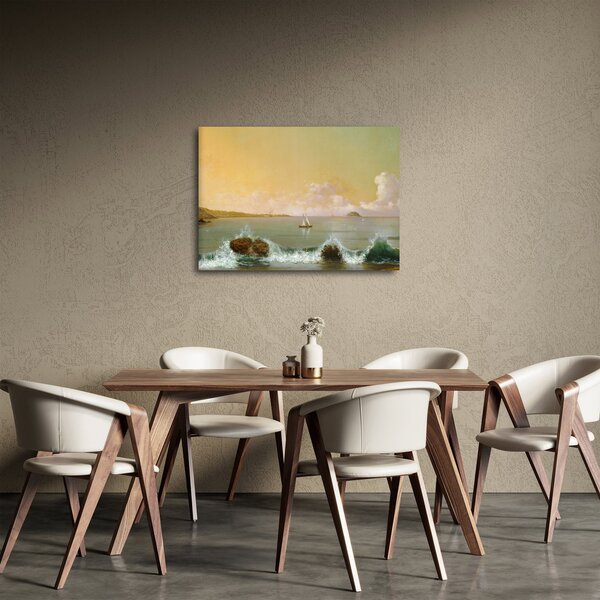 Obraz - Martin Johnson Heade, Rio de Janeiro Bay, reprodukce (70x50 cm)