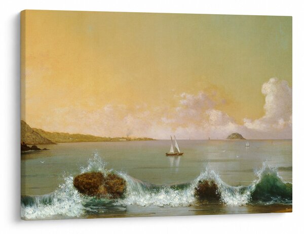 Obraz - Martin Johnson Heade, Rio de Janeiro Bay, reprodukce (70x50 cm)