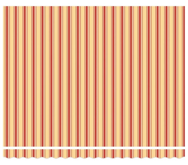 Stahovací markýza Žlutá a oranžová 400 × 300 cm 3330527