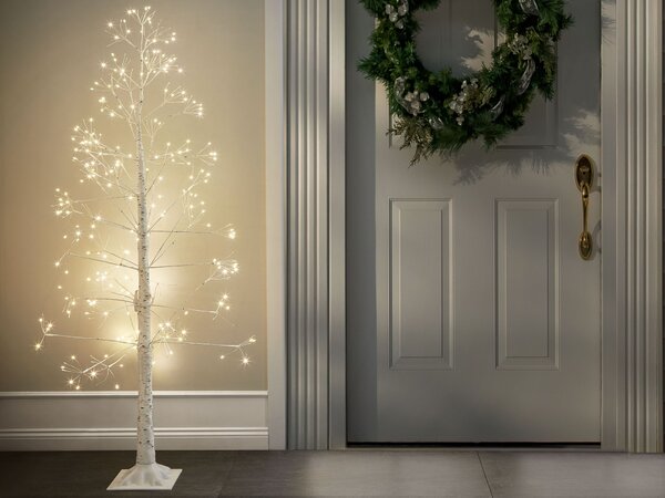 Venkovní dekorace LED ALBIONI Stromek 180 cm Bílá