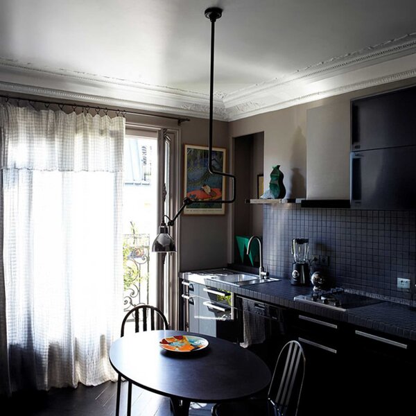 DCW éditions Lampe Gras N°312 E14 stropní svítidlo OválČervené