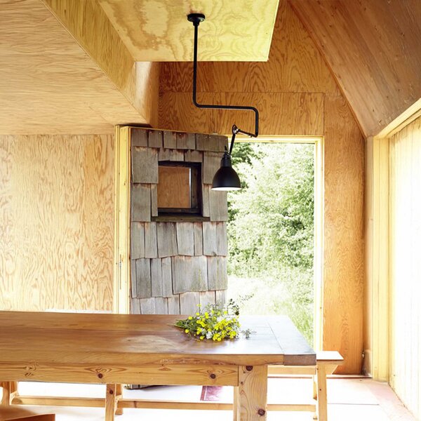 DCW éditions Lampe Gras N°312 E14 stropní svítidlo OválČervené