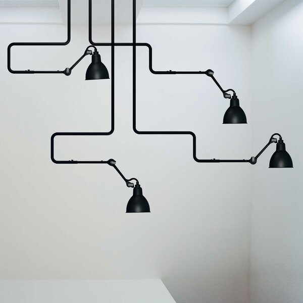 DCW éditions Lampe Gras N°312 E14 stropní svítidlo OválČervené