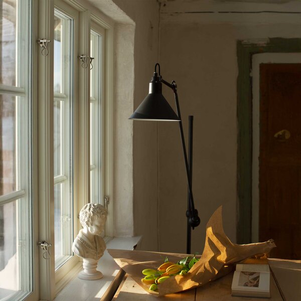 DCW éditions Lampe Gras N°215 E14 stojací svítidlo OválČerná