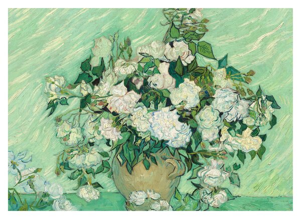 Obraz - Vincent van Gogh, Roses, reprodukce (70x50 cm)