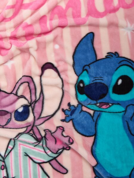 Sinsay - Deka Lilo & Stitch - pastelová růžová