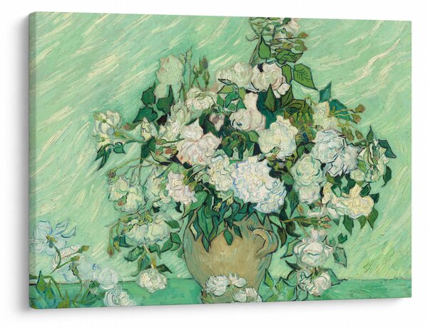 Obraz - Vincent van Gogh, Roses, reprodukce (70x50 cm)