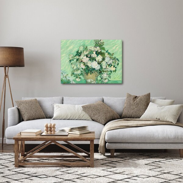 Obraz - Vincent van Gogh, Roses, reprodukce (70x50 cm)