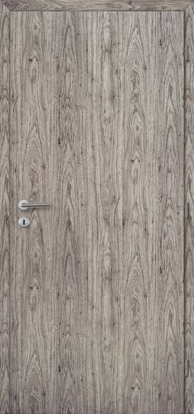 Interiérové dveře Doornite plné - fólie dub siena, pravé "70", zámek pro BB, voština