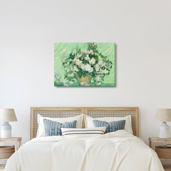 Obraz - Vincent van Gogh, Roses, reprodukce (70x50 cm)