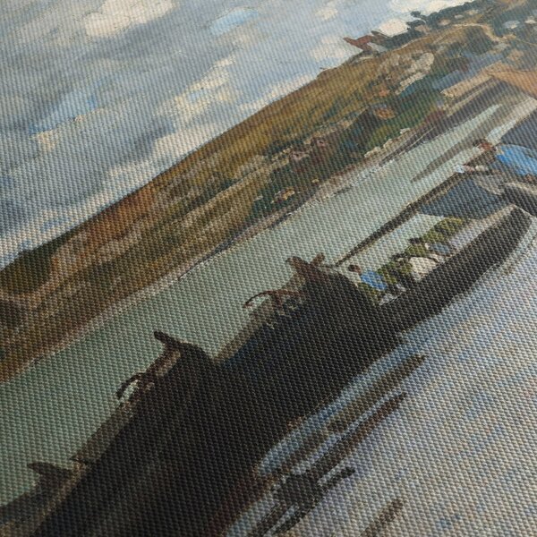 Obraz - Claude Monet, Sainte Adresse, reprodukce (125x70 cm)