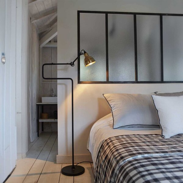 DCW éditions Lampe Gras N°411 E14 stojací svítidlo KuželČerná