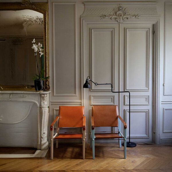 DCW éditions Lampe Gras N°411 E14 stojací svítidlo KuželČerná