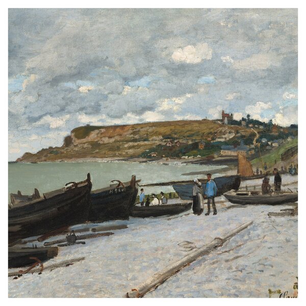 Obraz - Claude Monet, Sainte Adresse, reprodukce (30x30 cm)