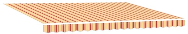 Stahovací markýza Žlutá a oranžová 450 x 350 x 165 cm 3331089