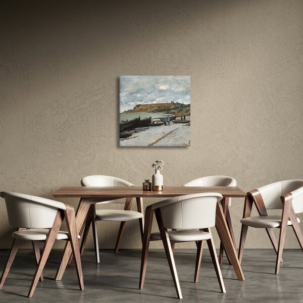 Obraz - Claude Monet, Sainte Adresse, reprodukce (30x30 cm)