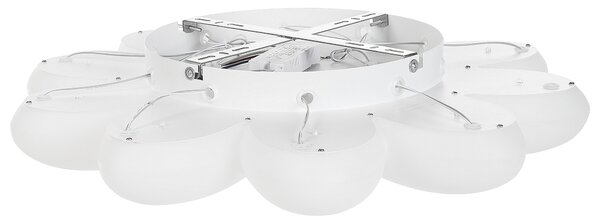 LED stropní lampa Květina TINAU Bílá