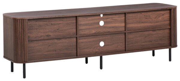 TV stolek BRADLEY Tmavě hnědá