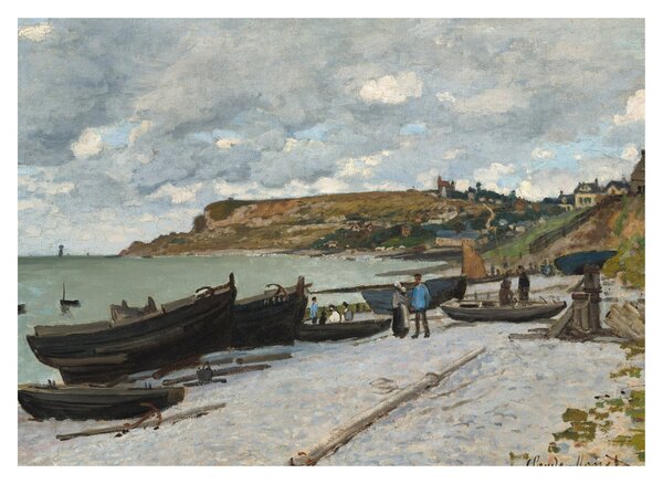 Obraz - Claude Monet, Sainte Adresse, reprodukce (70x50 cm)