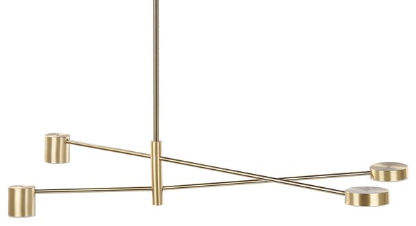 Závěsná lampa BANDON Kov Zlatá